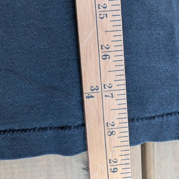 Vintage Y2K No Fear T-Shirt Men's L Black Game7 Graphic Pullover Retro Crew Neck - Picture 7 of 10